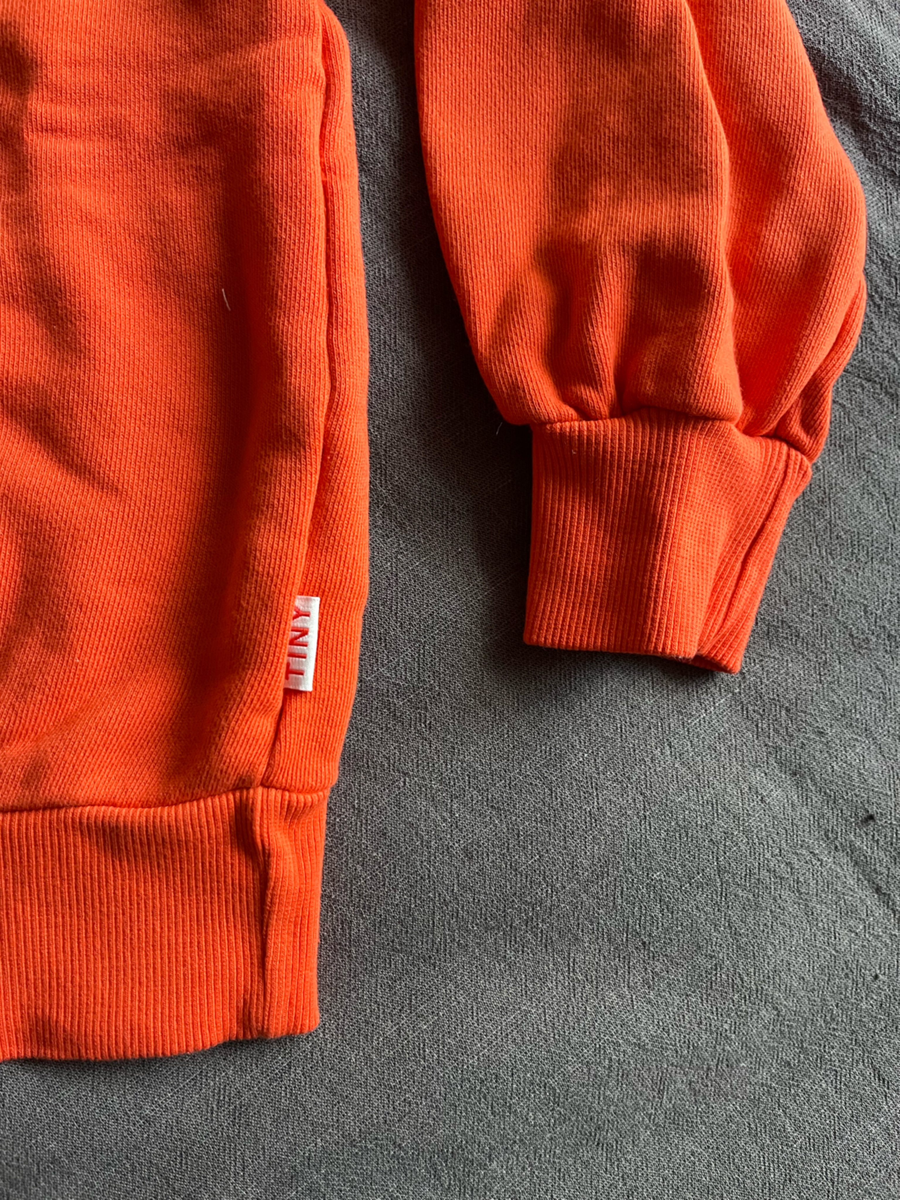 Tiny Cotton Kids Sweatshirt - Orange - 8y - Nwt — image 4 of 4